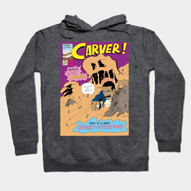 Carver! Hoodie by Kam Komics 